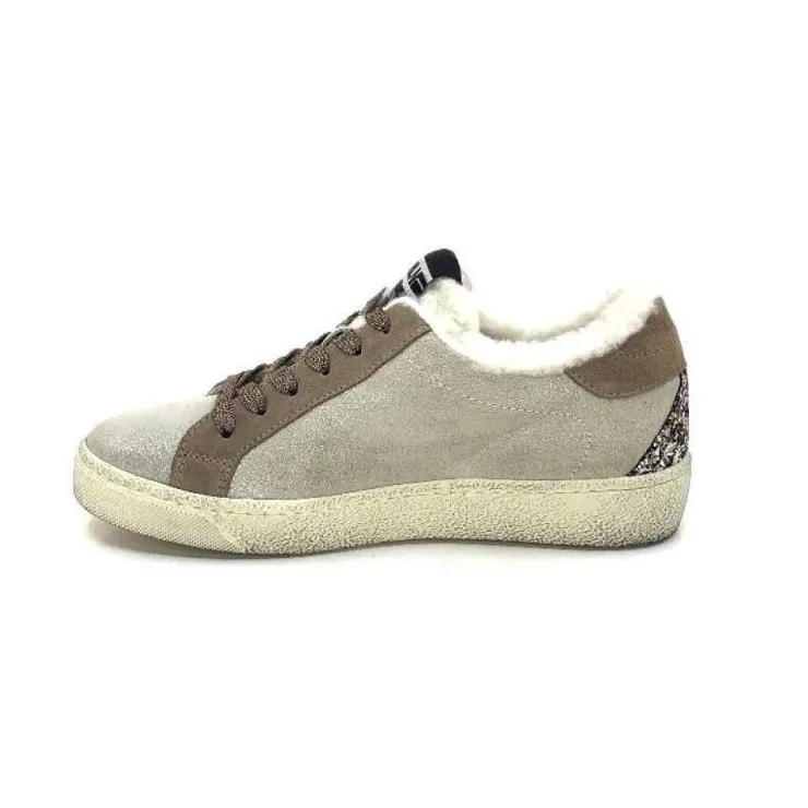 Méliné Meline Car 1420 14064 Cuir Sabbia*Femme Baskets