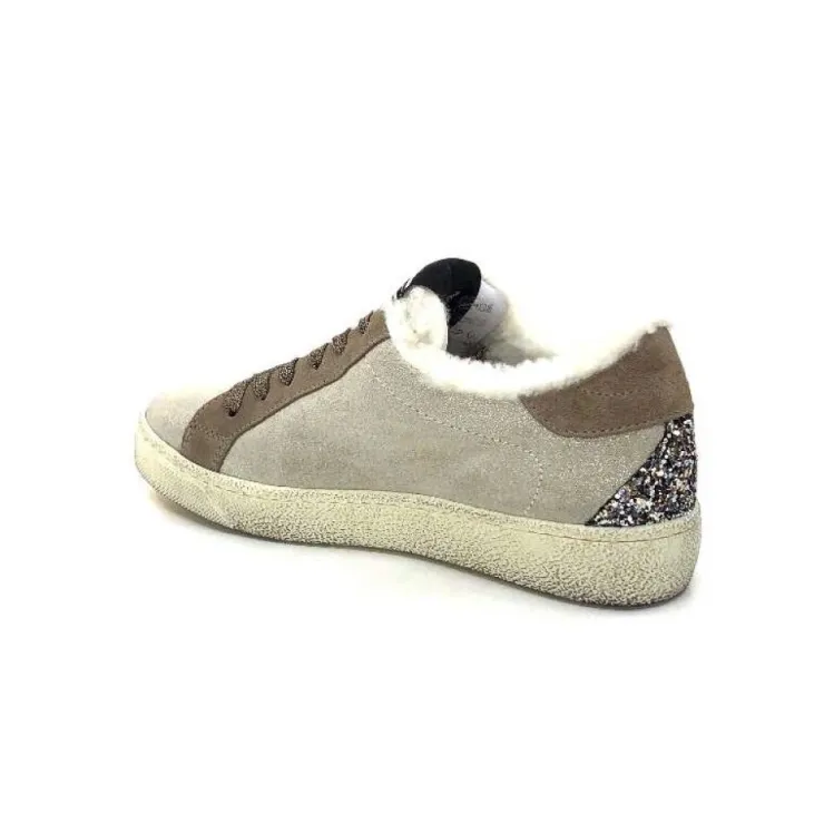 Méliné Meline Car 1420 14064 Cuir Sabbia*Femme Baskets