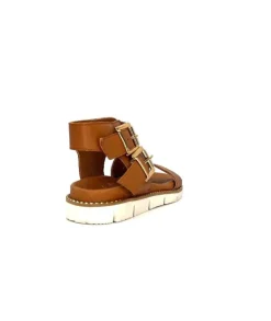 Elue Par Nous Metamorf Ose Nanophage Cuir Camel*Femme Plateformes