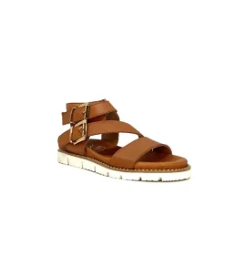 Elue Par Nous Metamorf Ose Nanophage Cuir Camel*Femme Plateformes