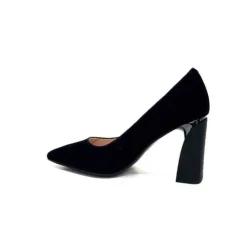 Elue Par Nous Metamorfose Palencia Daim Noir*Femme Escarpins