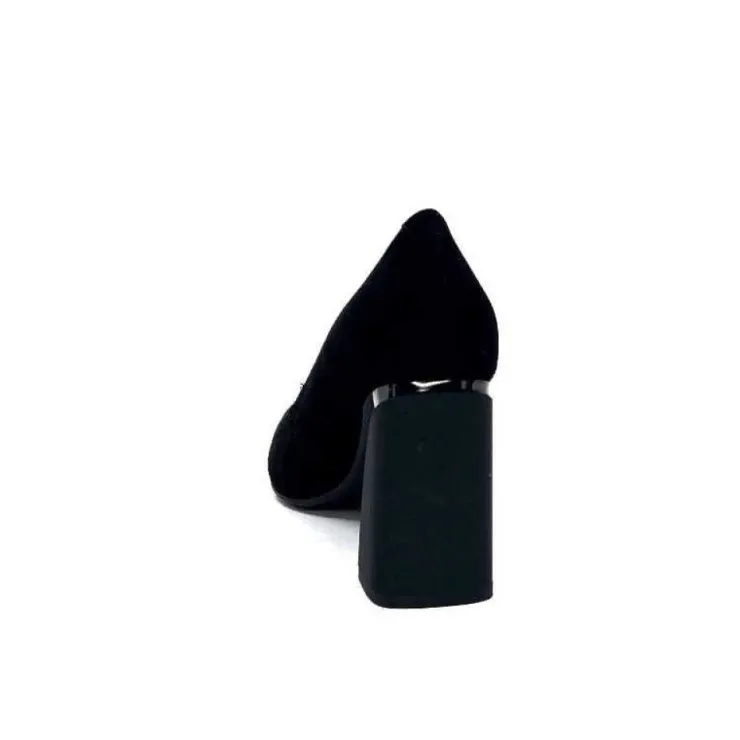 Elue Par Nous Metamorfose Palencia Daim Noir*Femme Escarpins