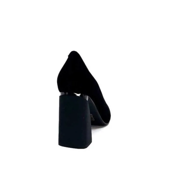 Elue Par Nous Metamorfose Palencia Daim Noir*Femme Escarpins