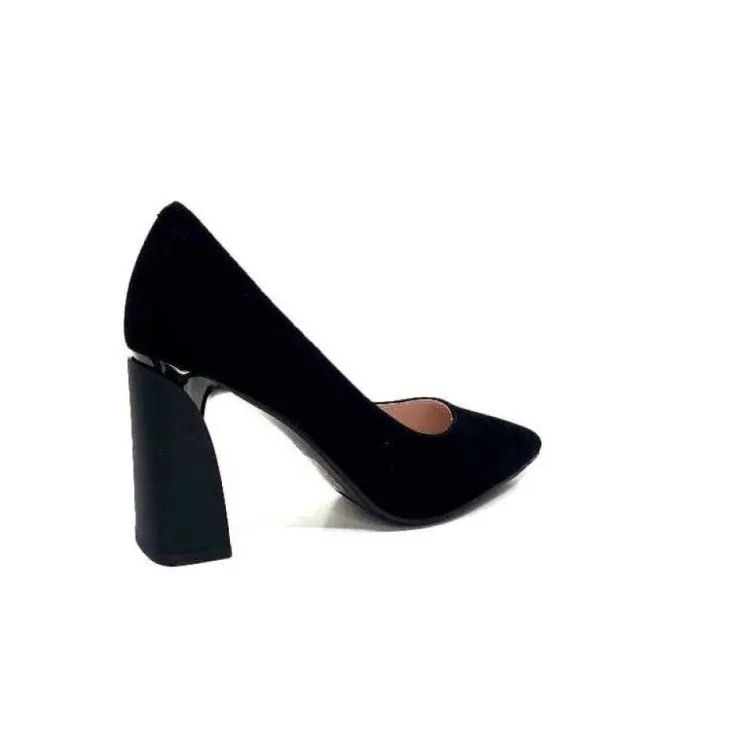 Elue Par Nous Metamorfose Palencia Daim Noir*Femme Escarpins