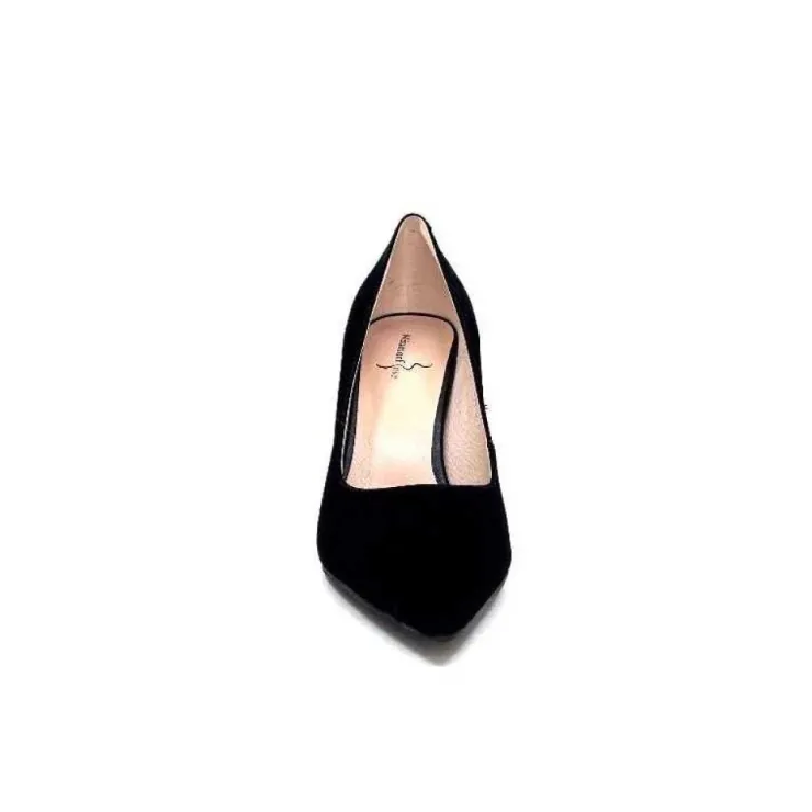Elue Par Nous Metamorfose Palencia Daim Noir*Femme Escarpins