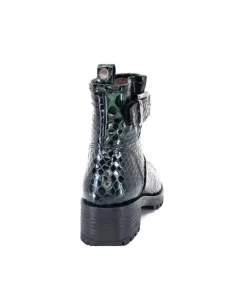 Minka Din 7 Cuir Coco Vert*Femme Bottines