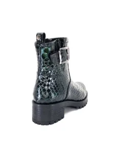 Minka Din 7 Cuir Coco Vert*Femme Bottines