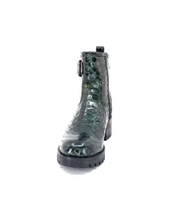 Minka Din 7 Cuir Coco Vert*Femme Bottines