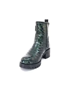 Minka Din 7 Cuir Coco Vert*Femme Bottines