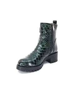 Minka Din 7 Cuir Coco Vert*Femme Bottines