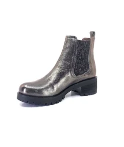 Minka Diva Cuir Bavaro Taupe*Femme Bottines