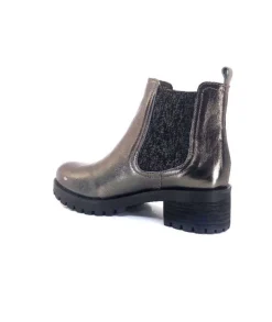 Minka Diva Cuir Bavaro Taupe*Femme Bottines
