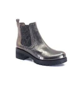 Minka Diva Cuir Bavaro Taupe*Femme Bottines