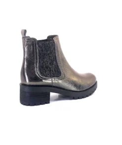 Minka Diva Cuir Bavaro Taupe*Femme Bottines