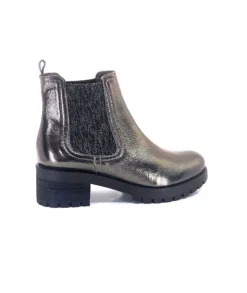 Minka Diva Cuir Bavaro Taupe*Femme Bottines
