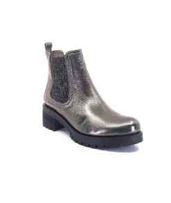Minka Diva Cuir Bavaro Taupe*Femme Bottines