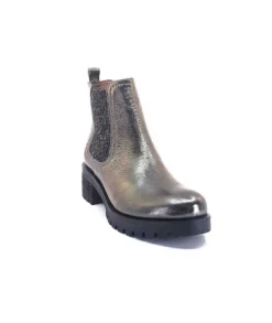 Minka Diva Cuir Bavaro Taupe*Femme Bottines
