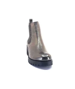 Minka Diva Cuir Bavaro Taupe*Femme Bottines