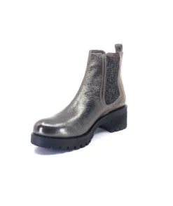 Minka Diva Cuir Bavaro Taupe*Femme Bottines