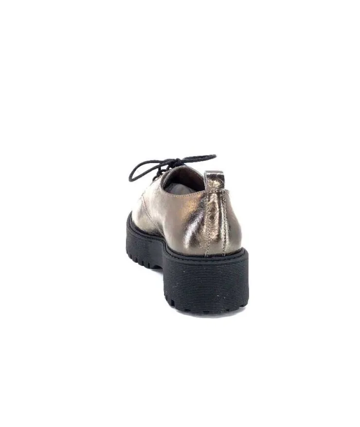 Minka Dunvel Cuir Metal Taupe*Femme Lacets