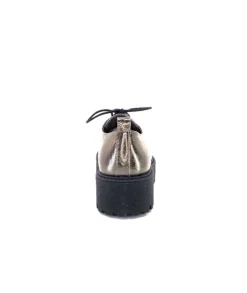 Minka Dunvel Cuir Metal Taupe*Femme Lacets