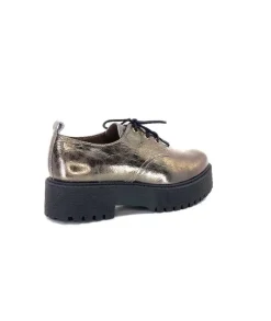 Minka Dunvel Cuir Metal Taupe*Femme Lacets