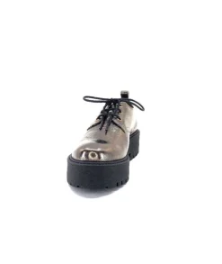 Minka Dunvel Cuir Metal Taupe*Femme Lacets