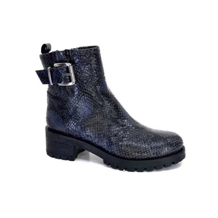 Minka Fard Cuir Picara Marine*Femme Bottines