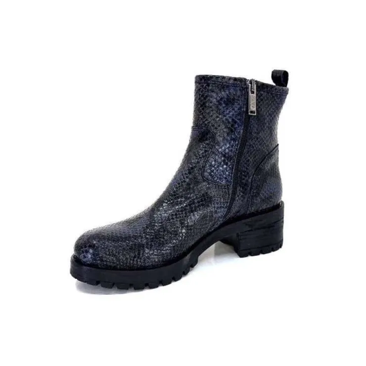 Minka Fard Cuir Picara Marine*Femme Bottines