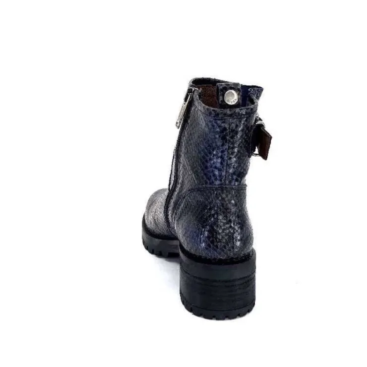 Minka Fard Cuir Picara Marine*Femme Bottines
