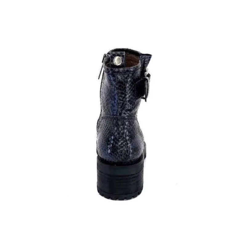 Minka Fard Cuir Picara Marine*Femme Bottines