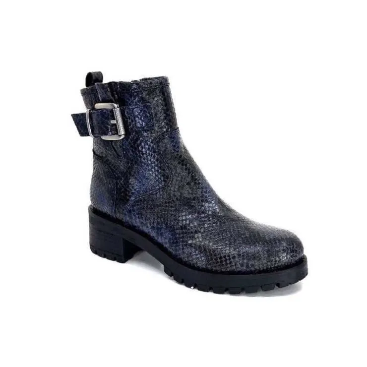Minka Fard Cuir Picara Marine*Femme Bottines