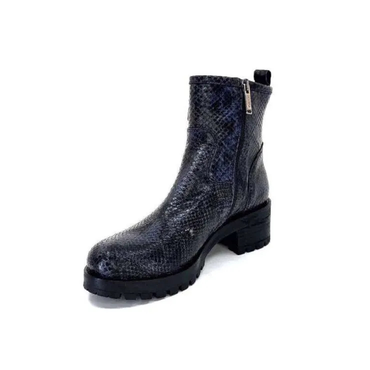 Minka Fard Cuir Picara Marine*Femme Bottines