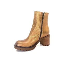Minka Foly Cuir Dore*Femme Bottines