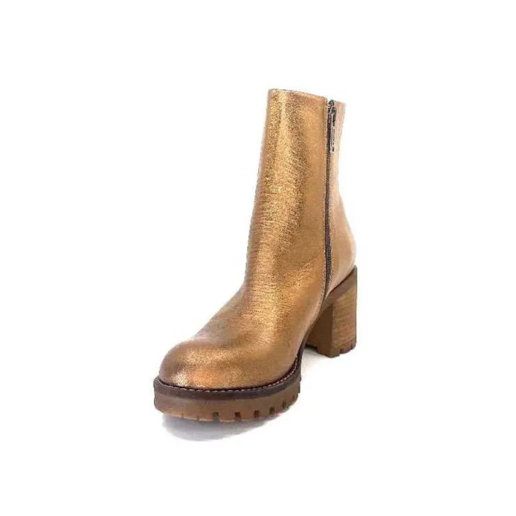 Minka Foly Cuir Dore*Femme Bottines