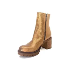 Minka Foly Cuir Dore*Femme Bottines