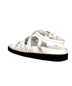 Mjus P44020 101 Cuir Blanc*Femme Sandales