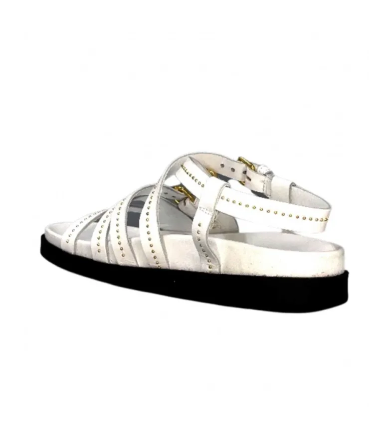 Mjus P44020 101 Cuir Blanc*Femme Sandales