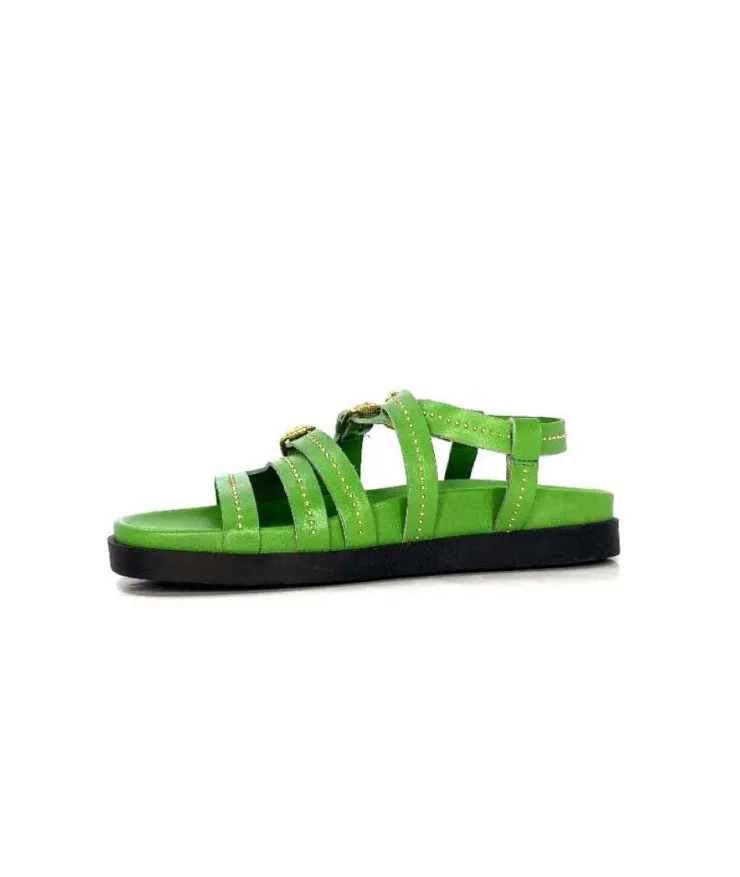 Mjus P44020 101 Cuir Vert*Femme Plateformes