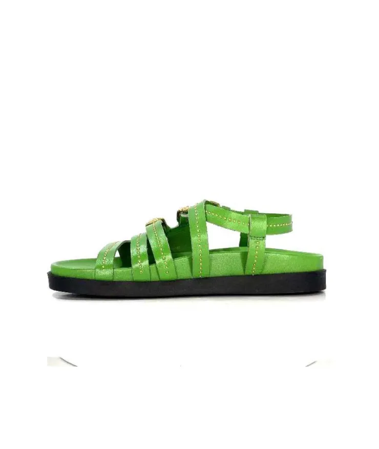Mjus P44020 101 Cuir Vert*Femme Plateformes