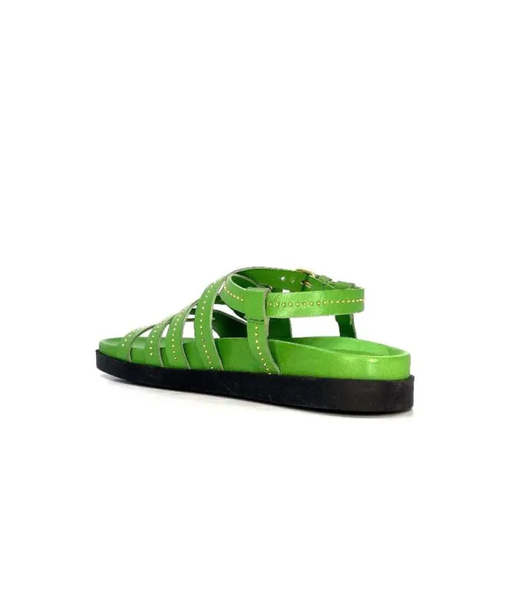 Mjus P44020 101 Cuir Vert*Femme Plateformes