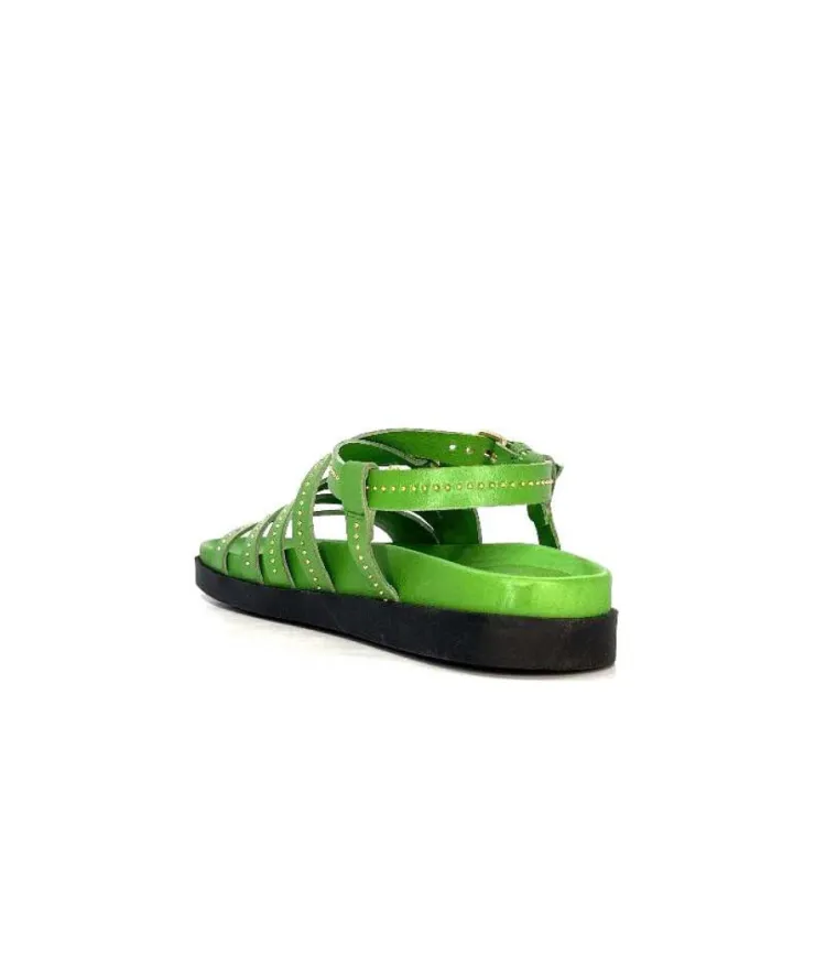 Mjus P44020 101 Cuir Vert*Femme Plateformes