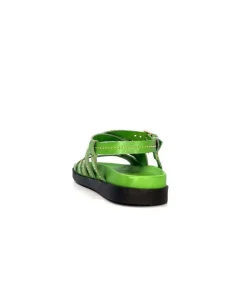 Mjus P44020 101 Cuir Vert*Femme Plateformes
