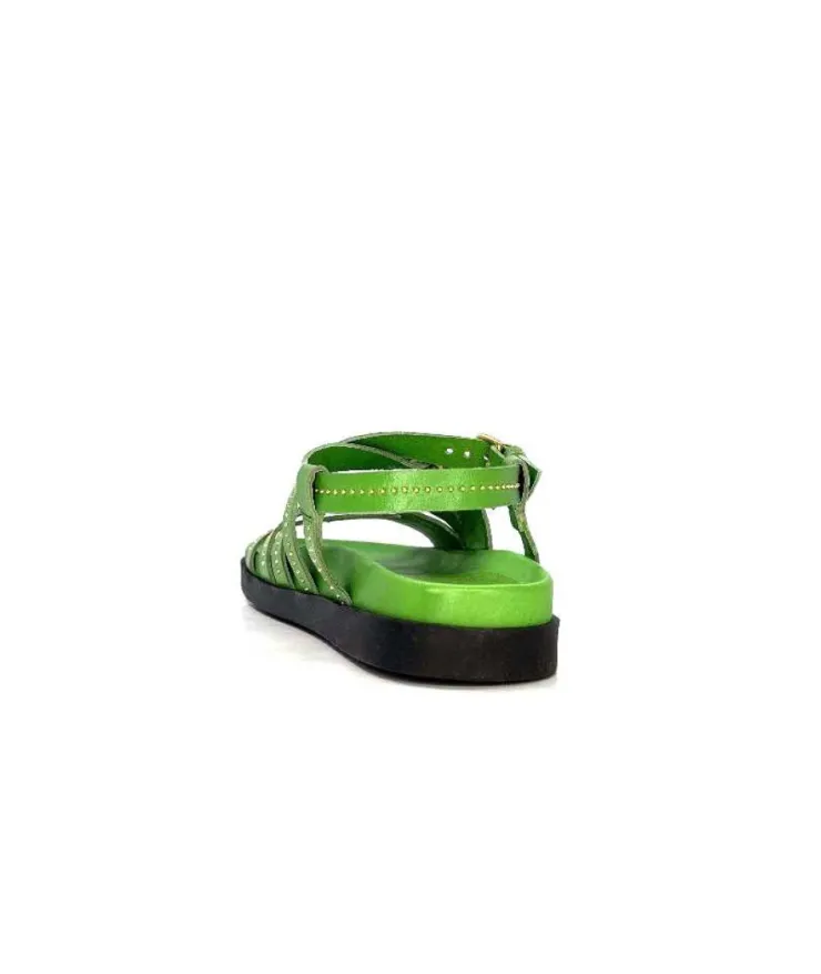 Mjus P44020 101 Cuir Vert*Femme Plateformes