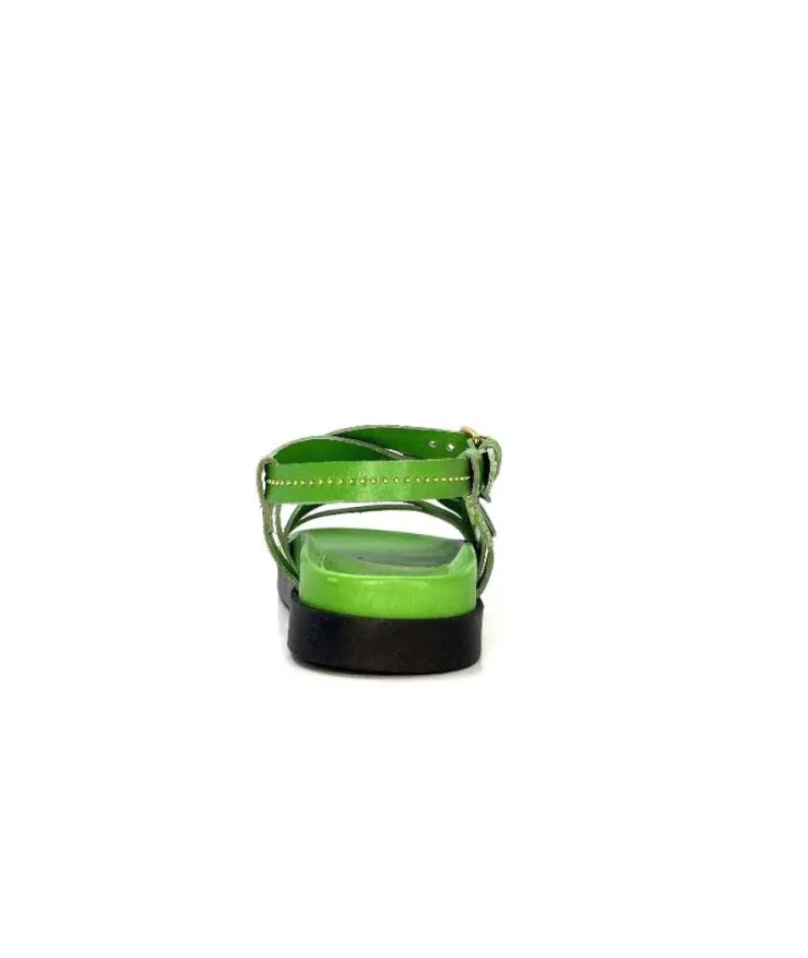 Mjus P44020 101 Cuir Vert*Femme Plateformes