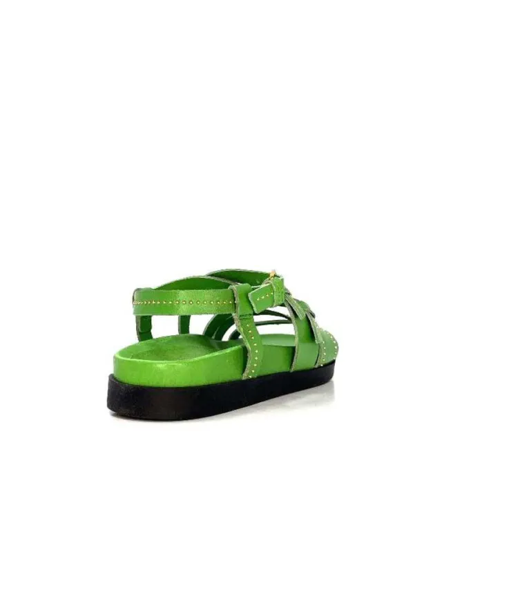 Mjus P44020 101 Cuir Vert*Femme Plateformes