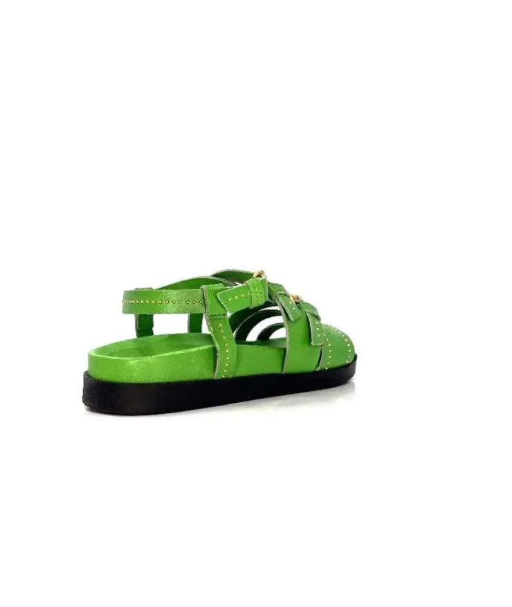 Mjus P44020 101 Cuir Vert*Femme Plateformes