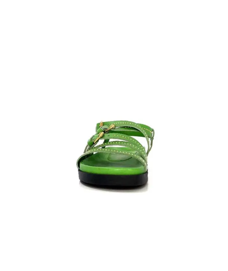 Mjus P44020 101 Cuir Vert*Femme Plateformes