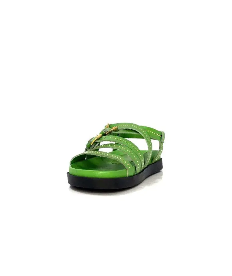 Mjus P44020 101 Cuir Vert*Femme Plateformes