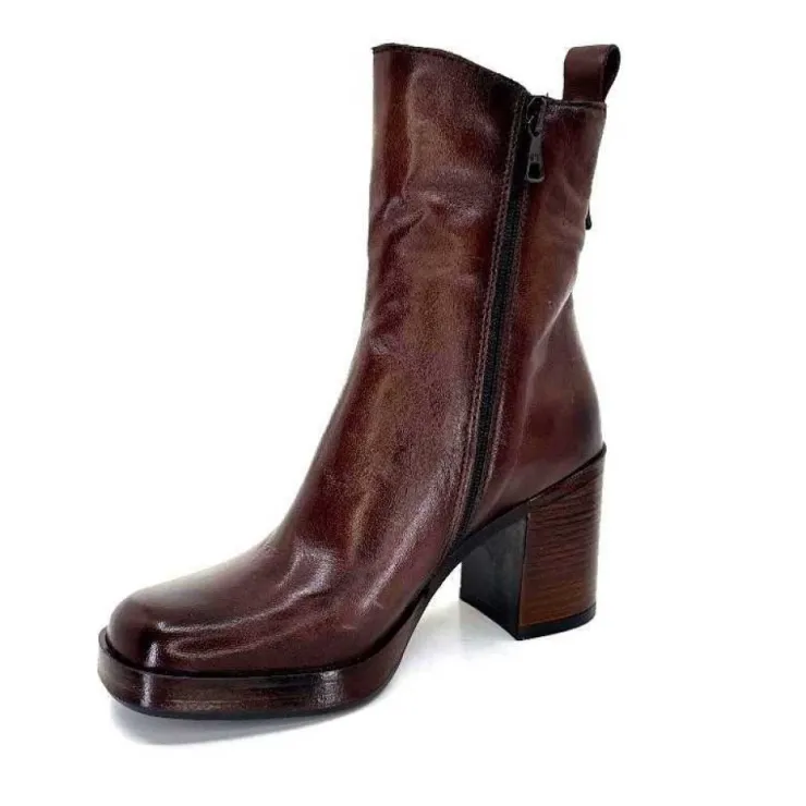 Mjus P96212 Cuir Chocolate*Femme Bottines